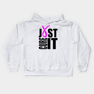 Just Cure It Breast Cancer Kids Hoodie